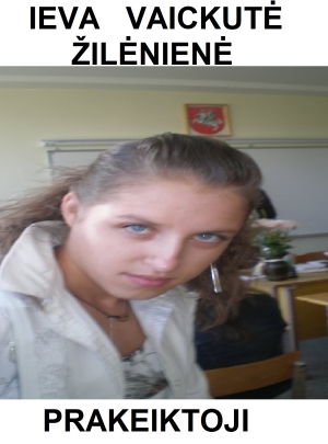 Žilėnienė Ieva Vaickutė